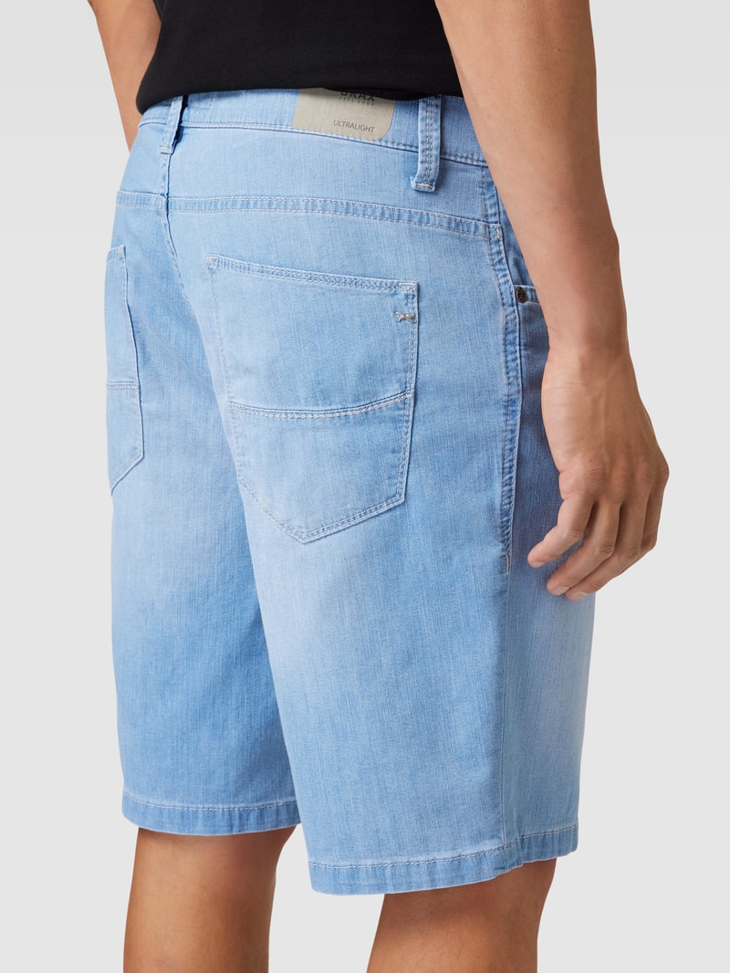Bermudas im 5-Pocket-Design Modell 'BALI' in hellblau