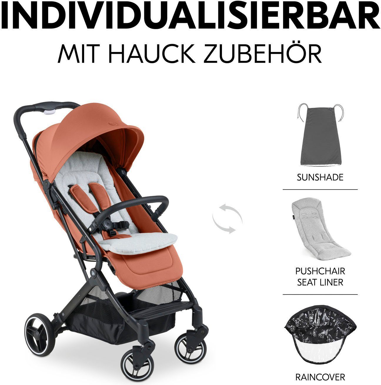Hauck Kinder-Buggy Travel N Care Plus, cork