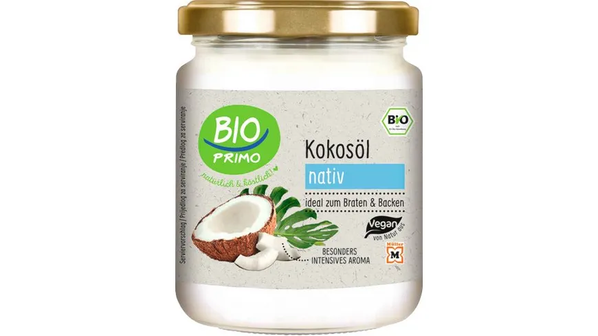 BIO PRIMO Bio Kokosöl Nativ 200 g
