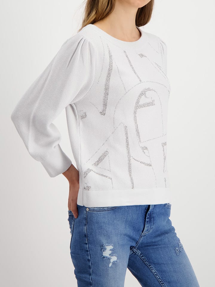 monari Pullover in Hellgrau günstig kaufen