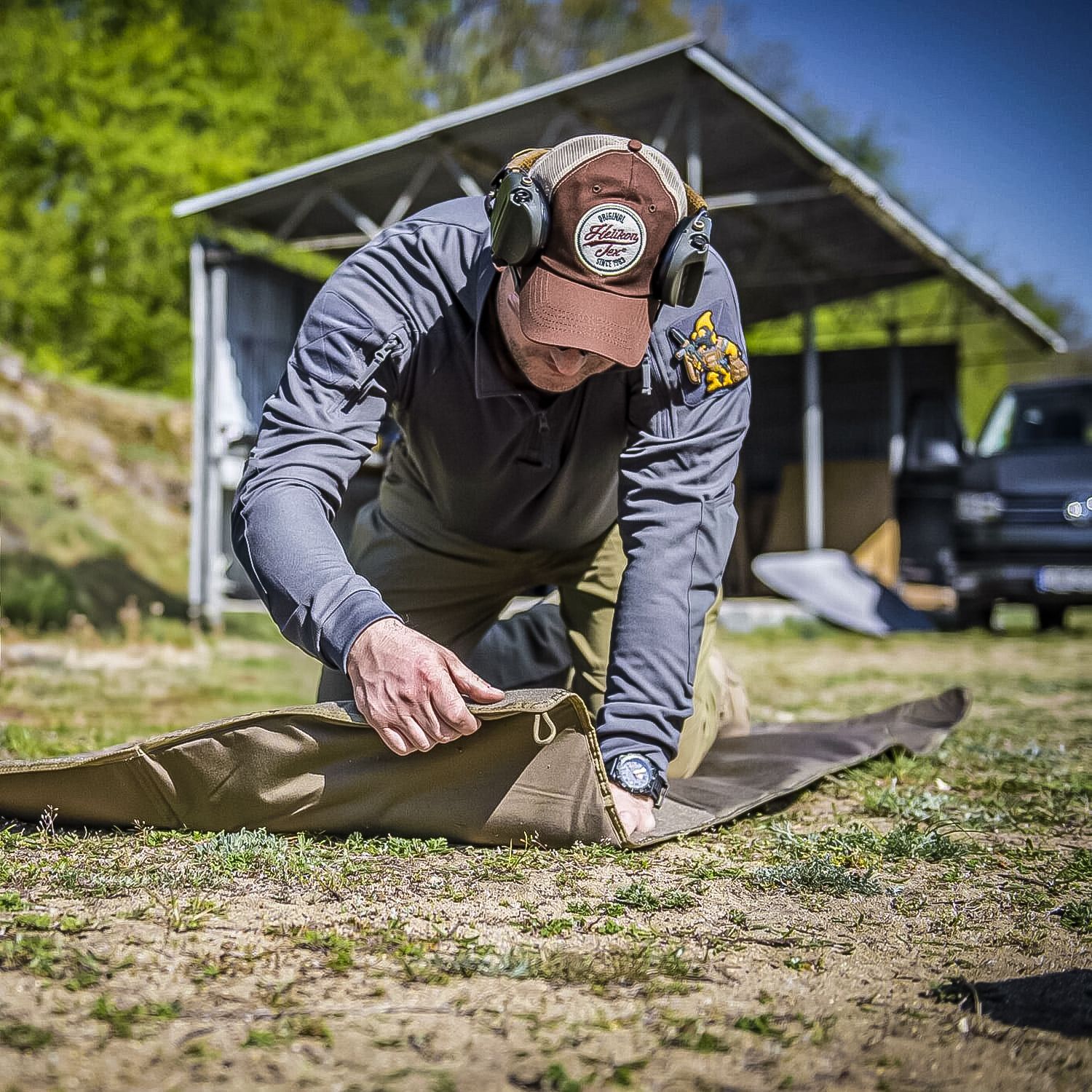 Backblast Mat Extended adaptive green