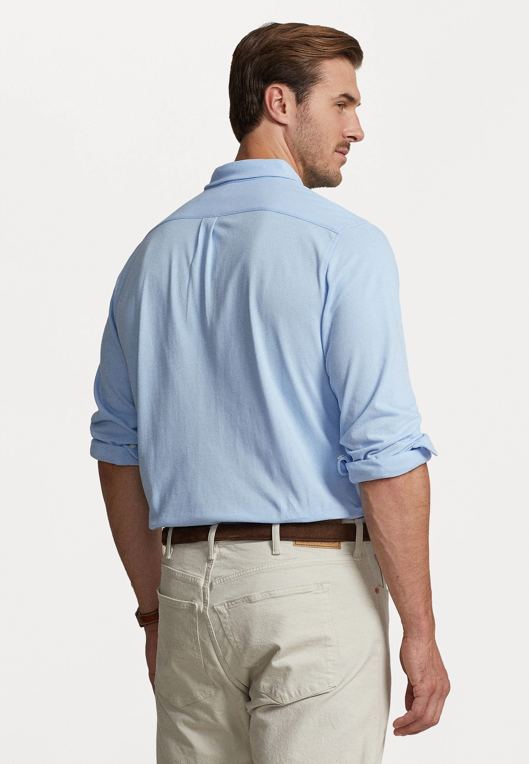 Camisa Polo Ralph Lauren Big & Tall MANGA LARGA