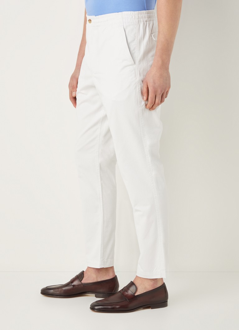 Ralph Lauren taisna piegriezuma īss chino krekls ar sānu kabatām un aukliņu