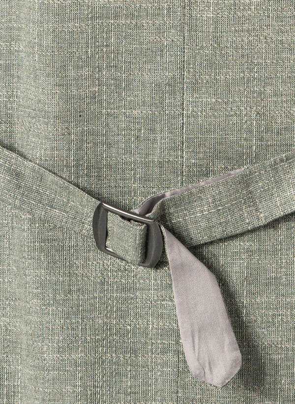 CG, Weste, Slim Fit, Baumwolle-Schurwolle, grün meliert