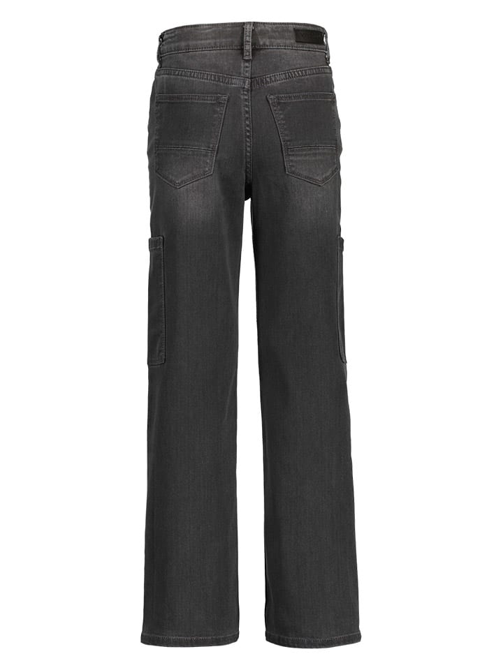 Vingino Cargojeans - Wide leg - in Anthrazit günstig kaufen