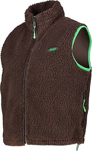 Levi's Damen Sherpa Weste SUPER FLUSS SHERPA VEST MOLE