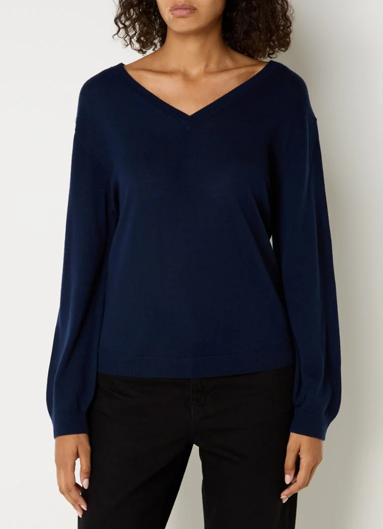 Maglione Benetton in pregiata maglia di lana merino