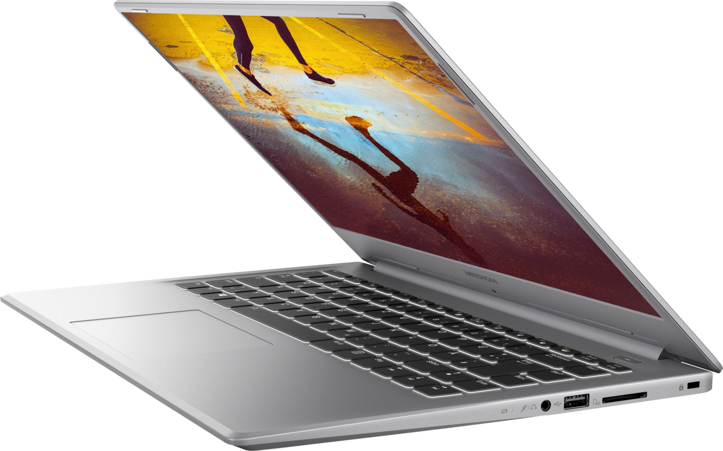 Medion® AKOYA® S15449 Notebook (39,6 cm/15,6 Zoll, Intel Core i5 1135G7, Iris Xe Graphics, 512 GB SSD)