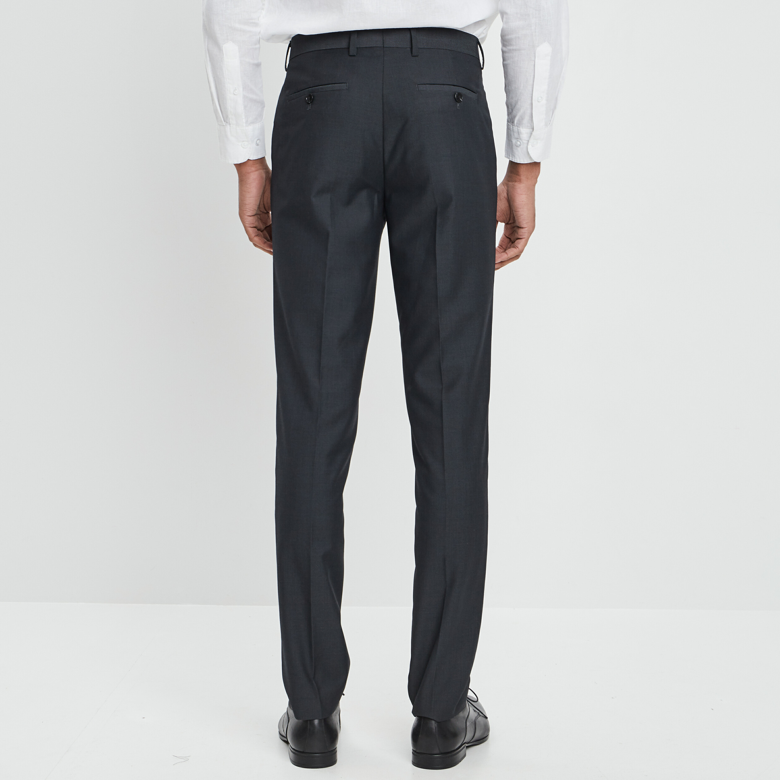 Pantalon slim gris foncé homme | La Halle