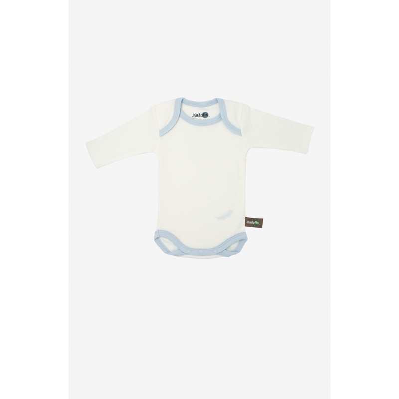 Lot de 3 Body manches longues en Coton Bio à motifs plumes