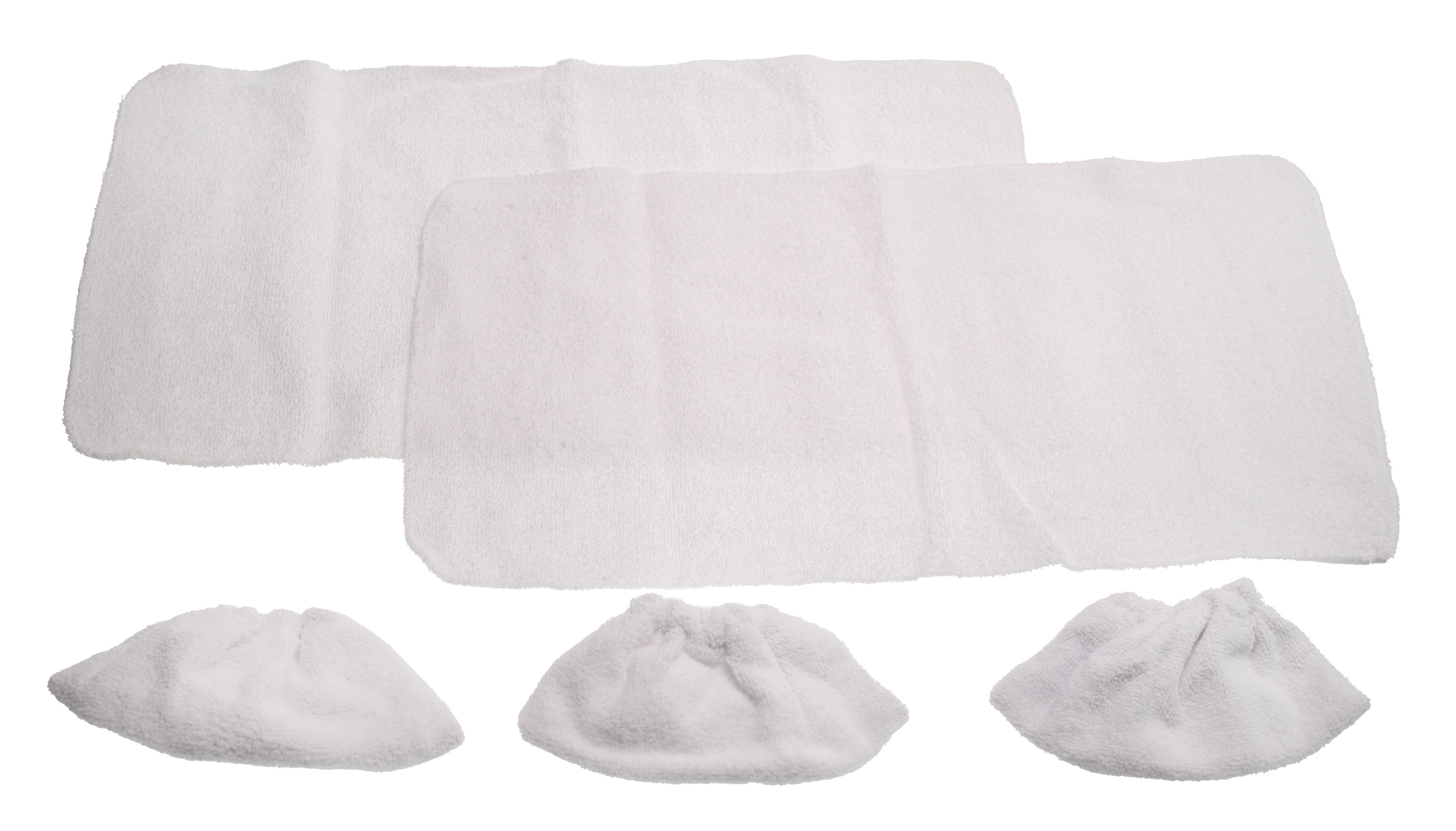KÄRCHER Saugroboter Zubehör-Set Kärcher 6.960-019.0 Frottee-Tuchset für Dampfreiniger (siehe Beschrei
