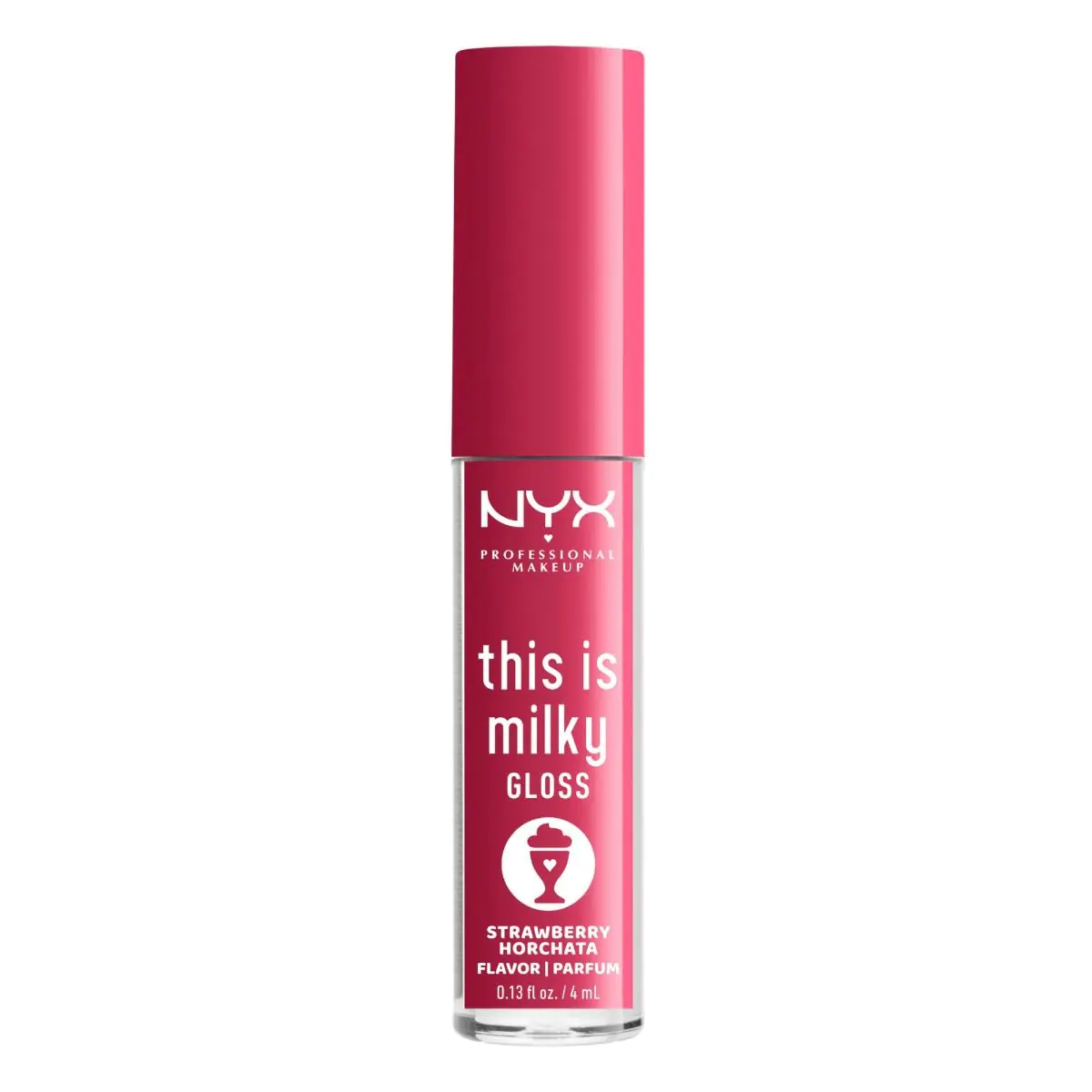 NYX This Is Milky Gloss sjajilo za usne s mirisom jagode Horchata