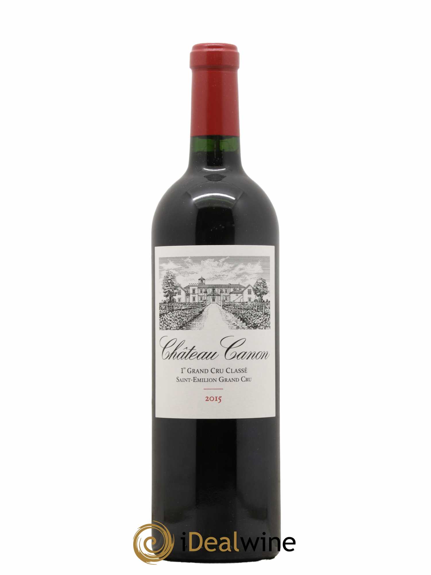 Château Canon 1er Grand Cru Classé B  2015 - Lot de 1 Bouteille