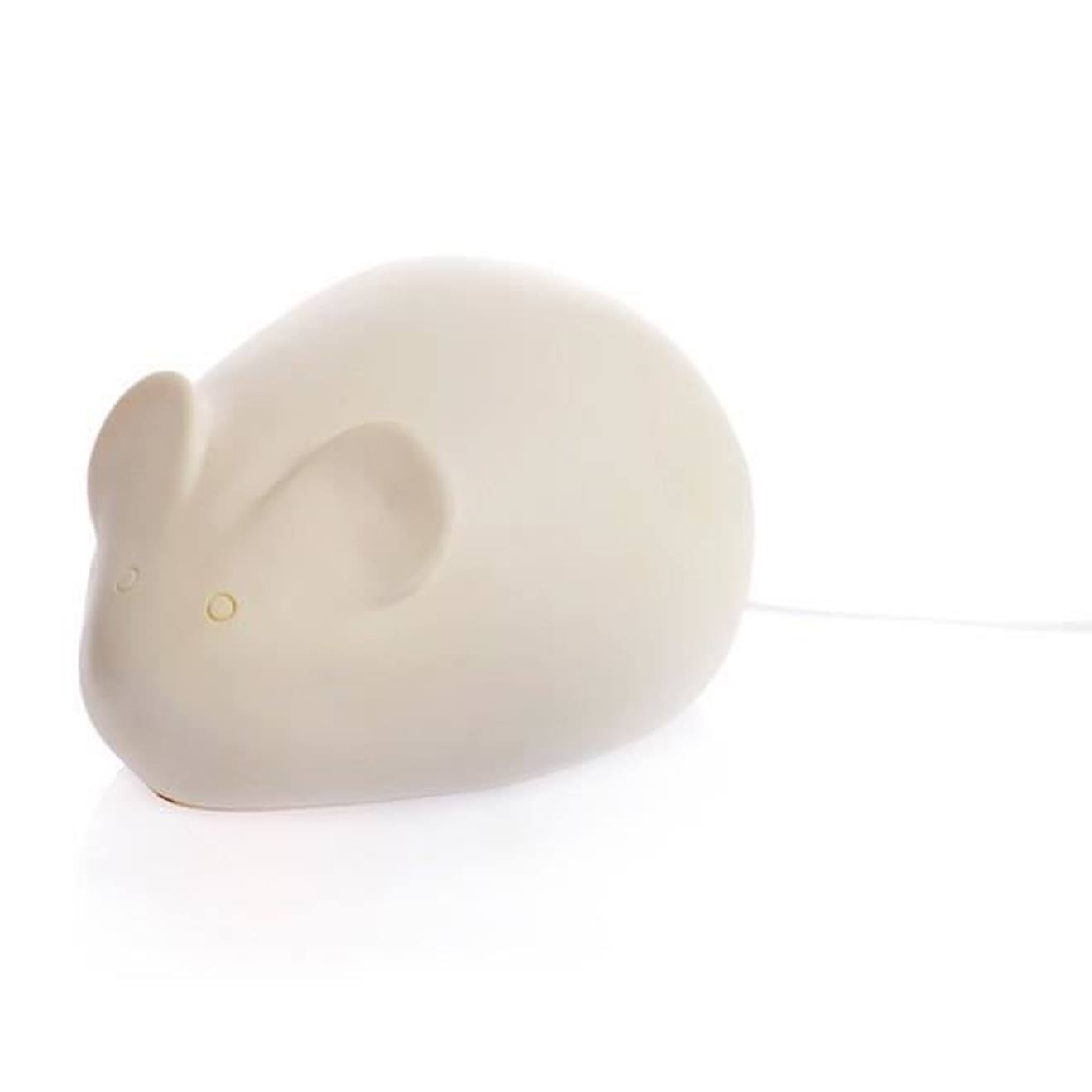 Lampe Veilleuse Souris Jelly Mouse blanche blanc