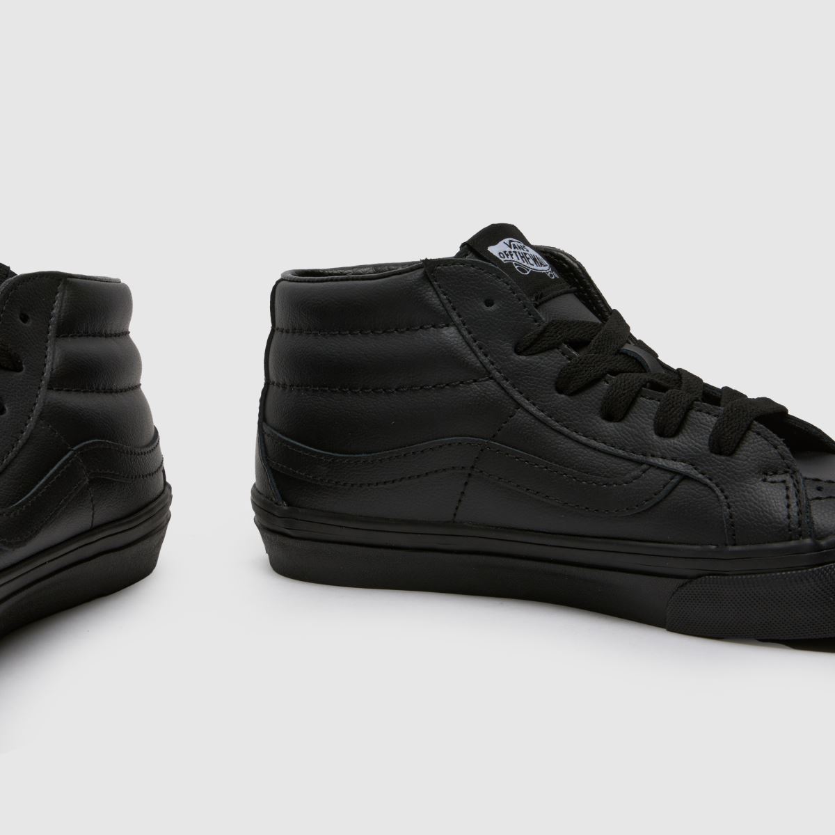 Vans fekete sk8-mid reissue gyerekcipő