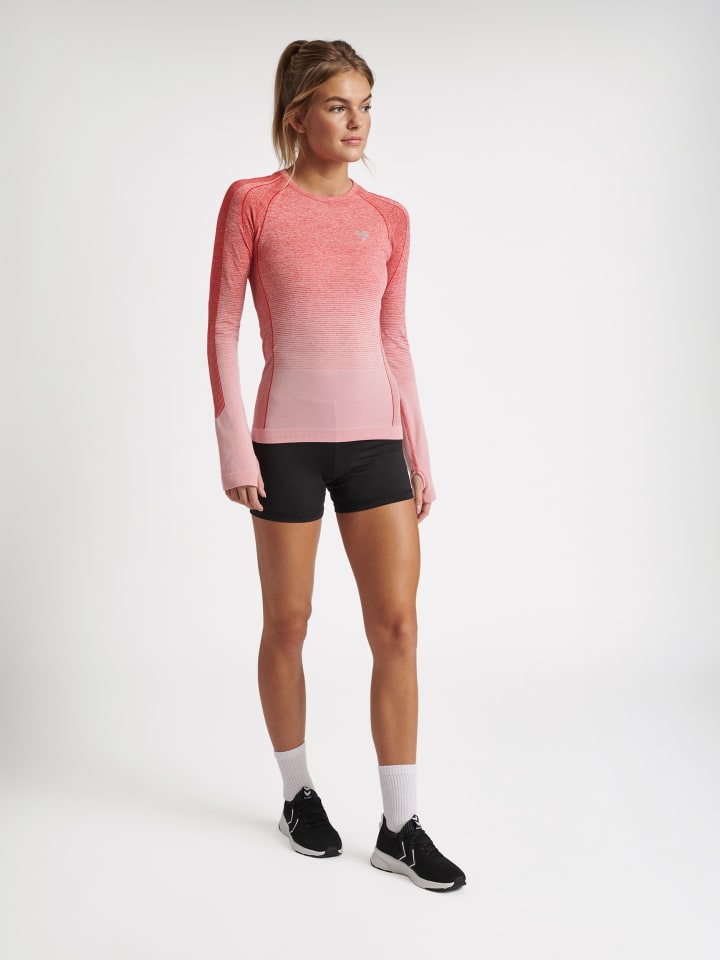Hummel Hummel T-Shirt Daumenlöcher Hmlgg12 Damen in AURA ORANGE MELANGE günstig kaufen XXL