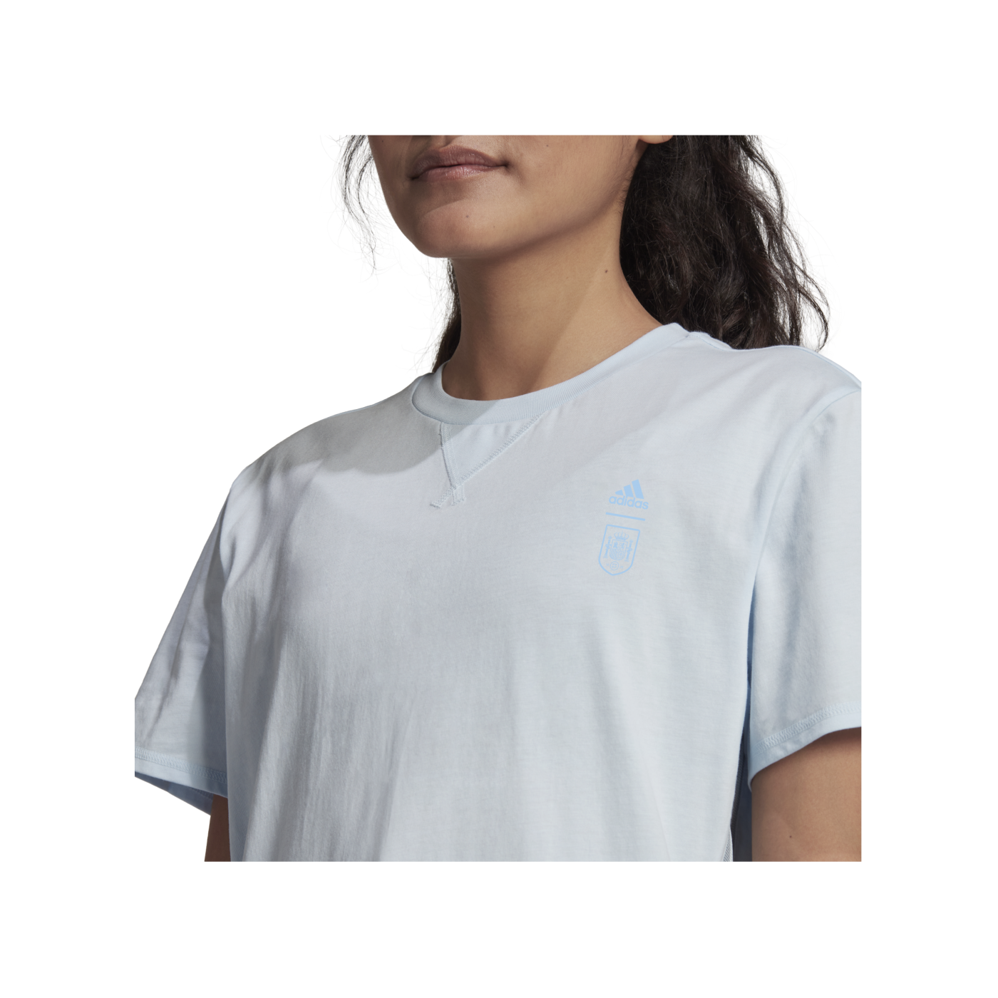 adidas Spanien Travel T-Shirt Damen Blau