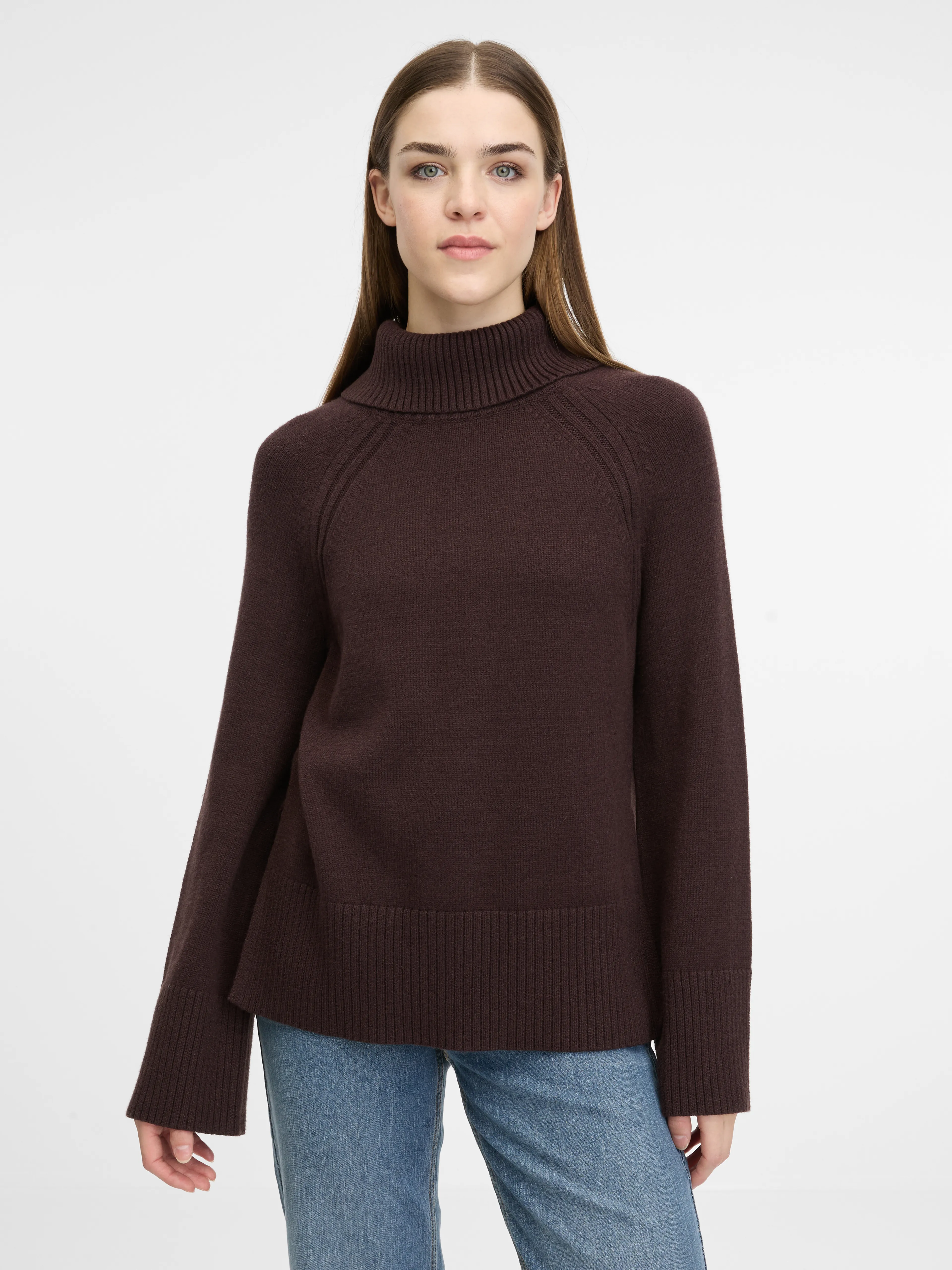 Brauner Damenpullover ORSAY