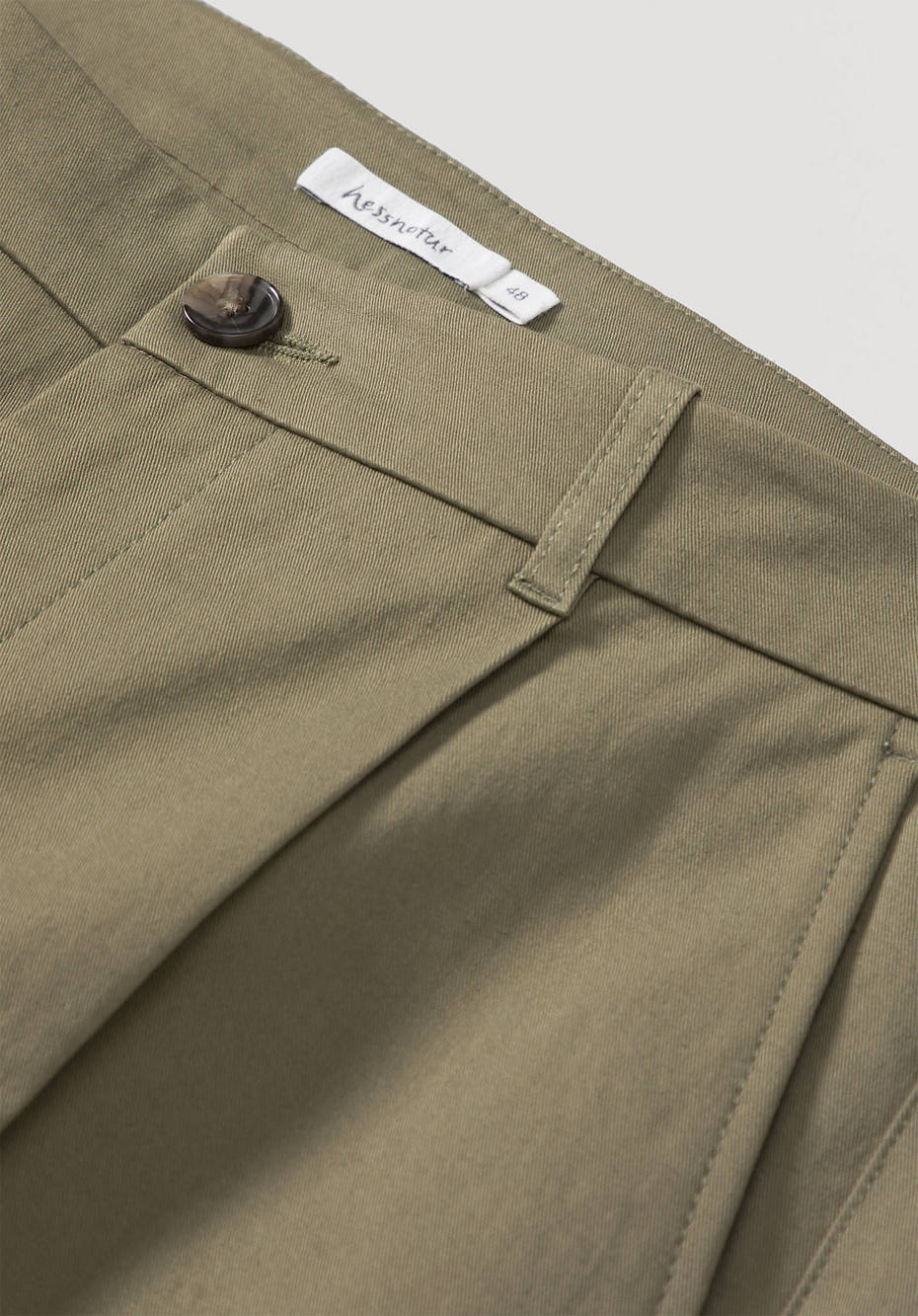 Hose Relaxed Fit aus Bio-Baumwolle mit Hanf