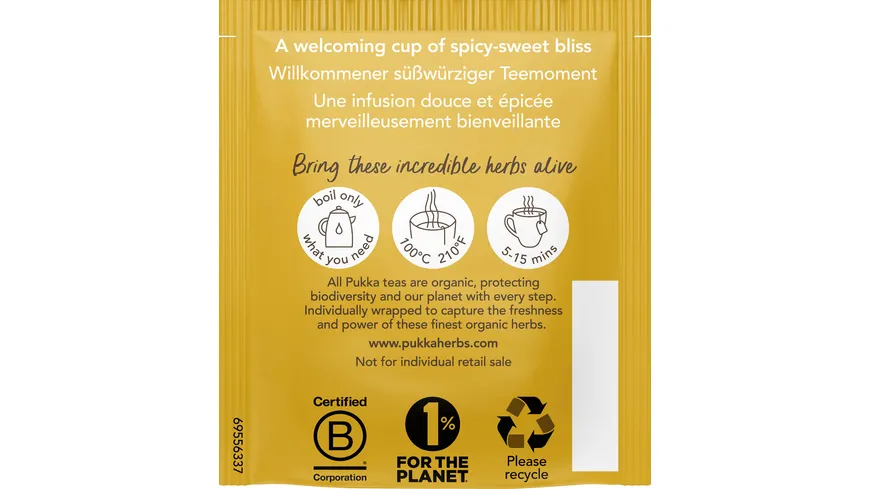 Pukka BIO Tee Zitrone 40 g