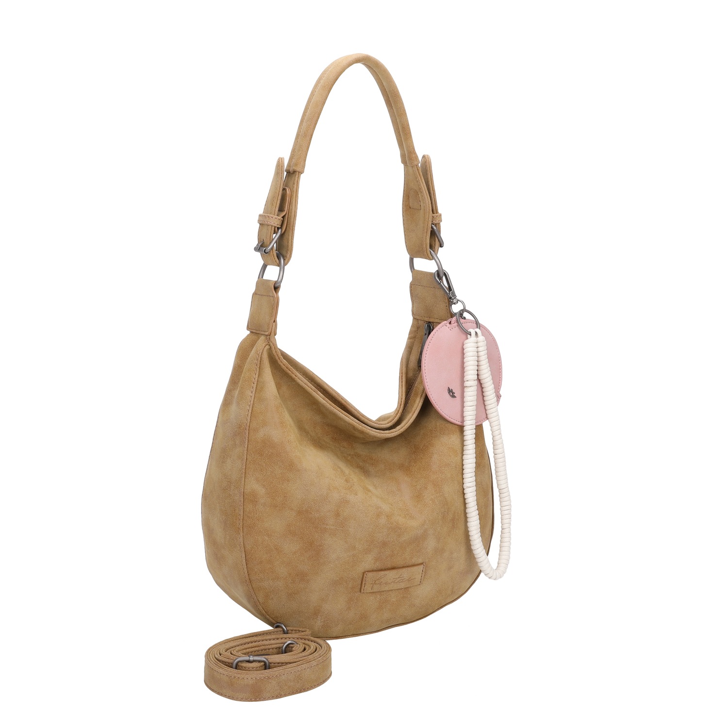 Schultertasche Fritzi Hobo mit abnehmbaren Schultergurt