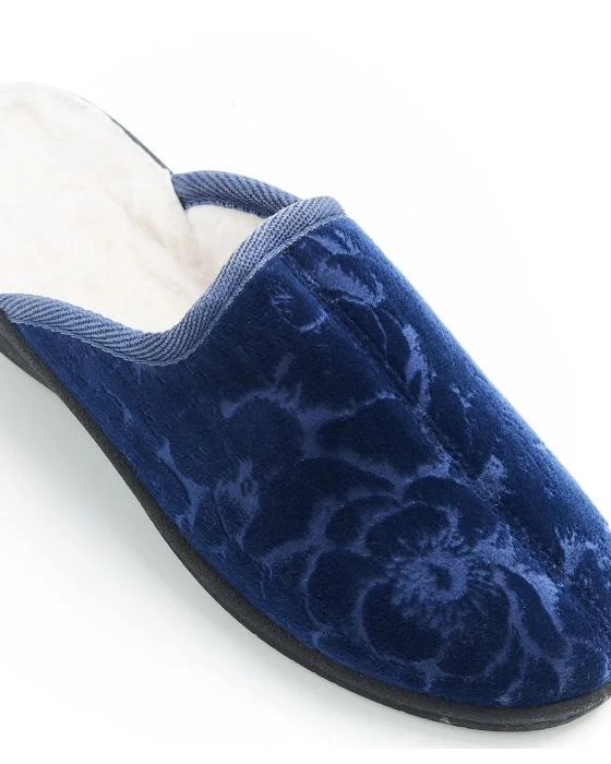Mules effet texturé Thermolactyl
