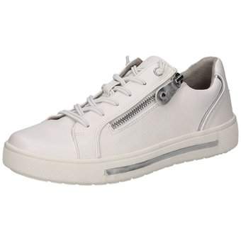 Jana Sneaker Schnürer in weiß