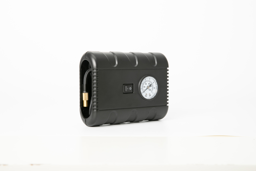 Mini-Kompressor mit Nadel-Manometer 12V, 7 bar, 10L - ATU