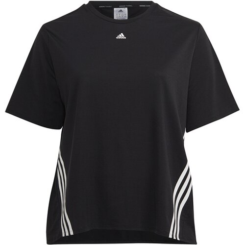 DAMEN SHIRT TRAIN ICONS 3-STREIFEN GROSSE GRÖSSEN