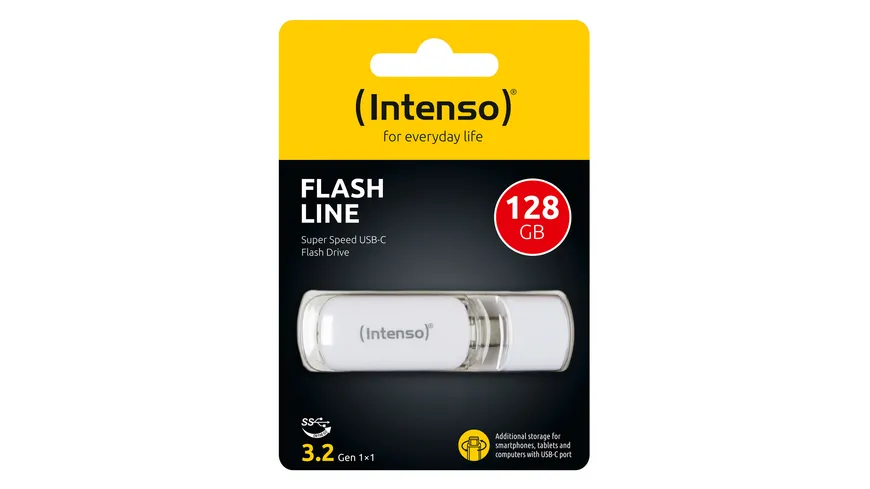 Intenso USB Flash Drive 3.2 128GB Flash Line