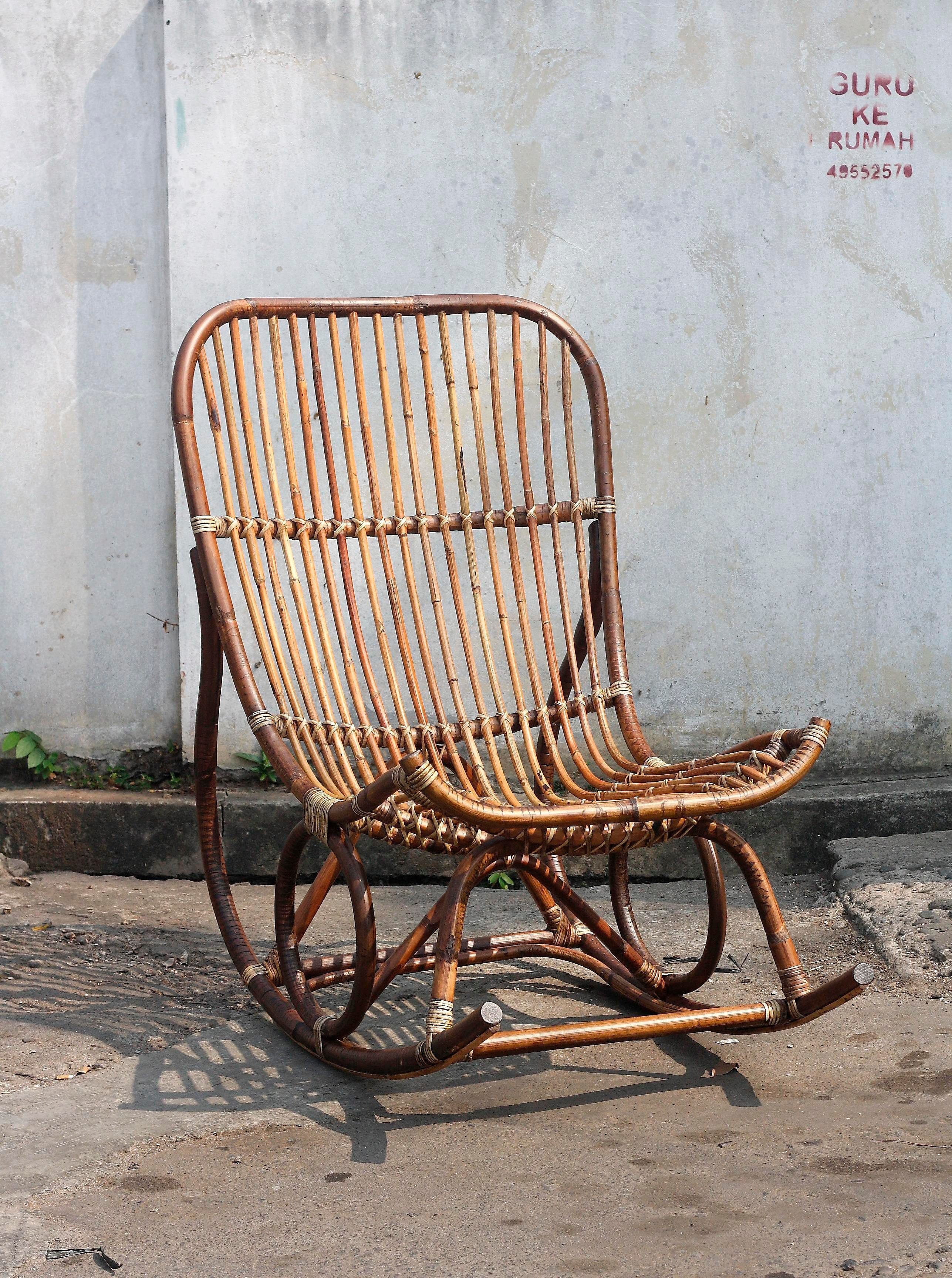 SIT Schaukelstuhl Vintage, handgefertigt