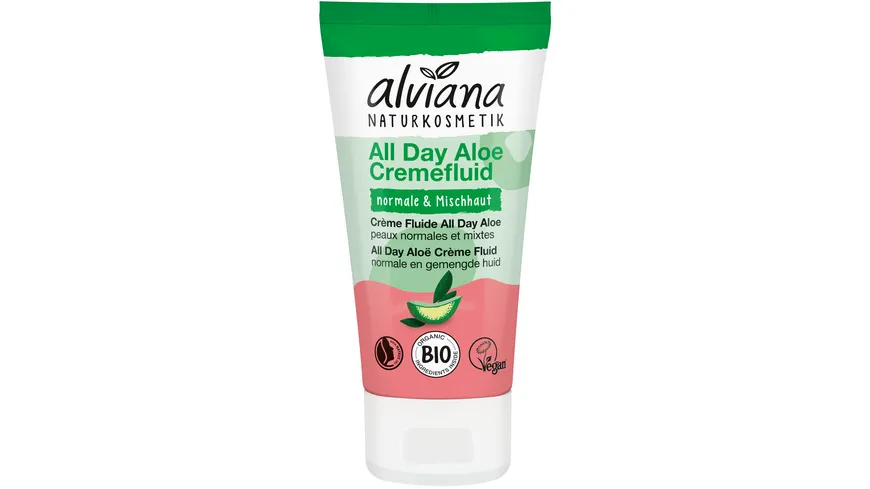 alviana All Day Aloe Cremefluid Tagespflege 50 ml