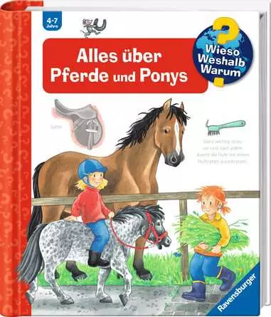 Ravensburger Wieso? Weshalb? Warum?, Band 21: Alles über Pferde und Ponys