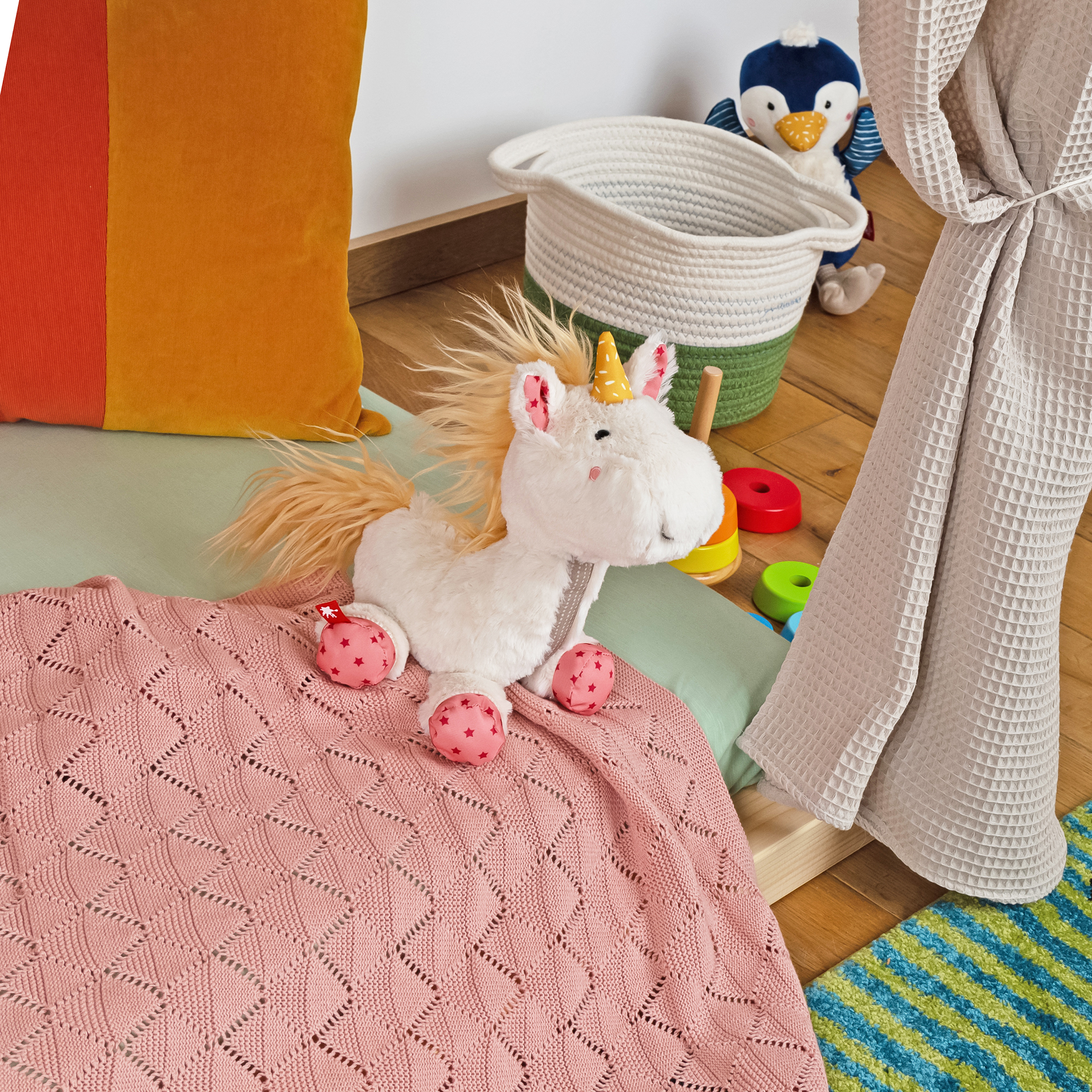 Kuscheltier Einhorn, Patchwork Sweety
