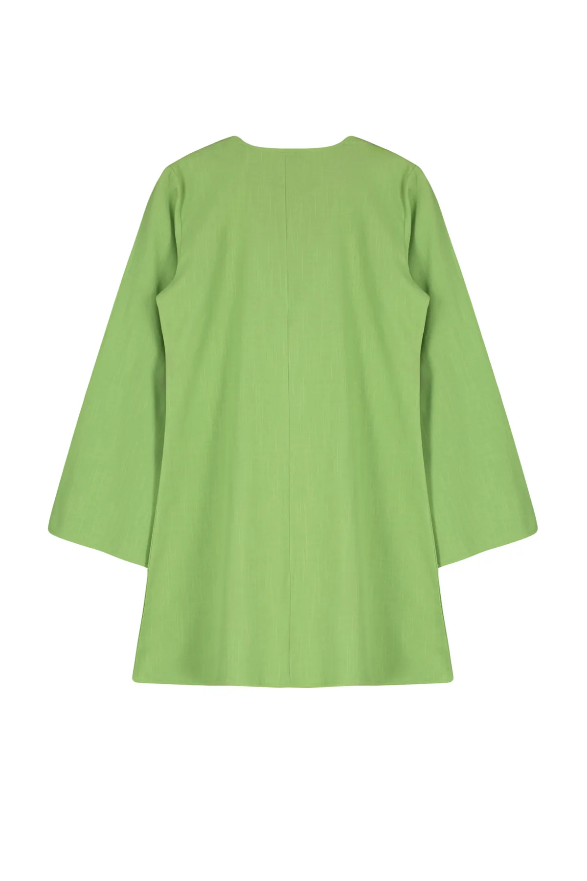 Trendyol Collection  Grünes Strandkleid aus 100 % Baumwolle mit gewebten Mini-Accessoires TBESS24EL00020