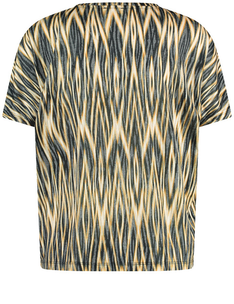Legeres Shirt mit Ikat Print