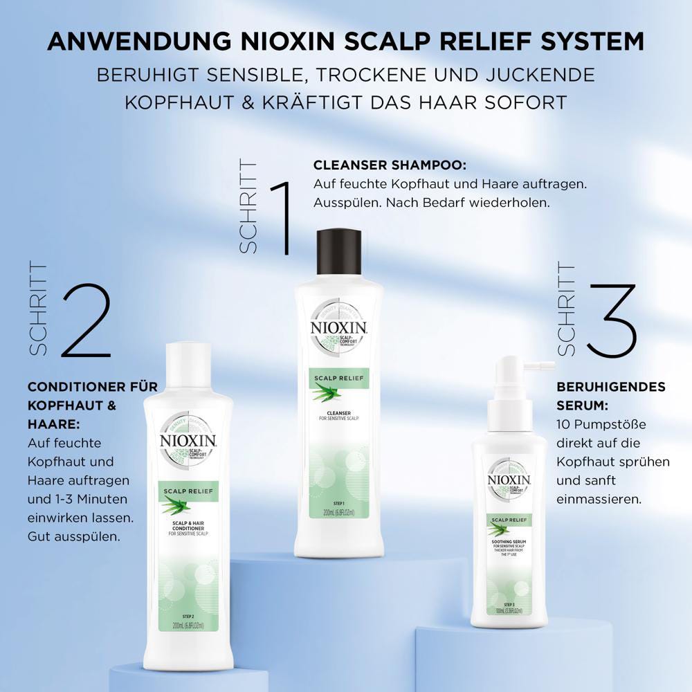 NIOXIN Scalp Relief 3-Stufen-System