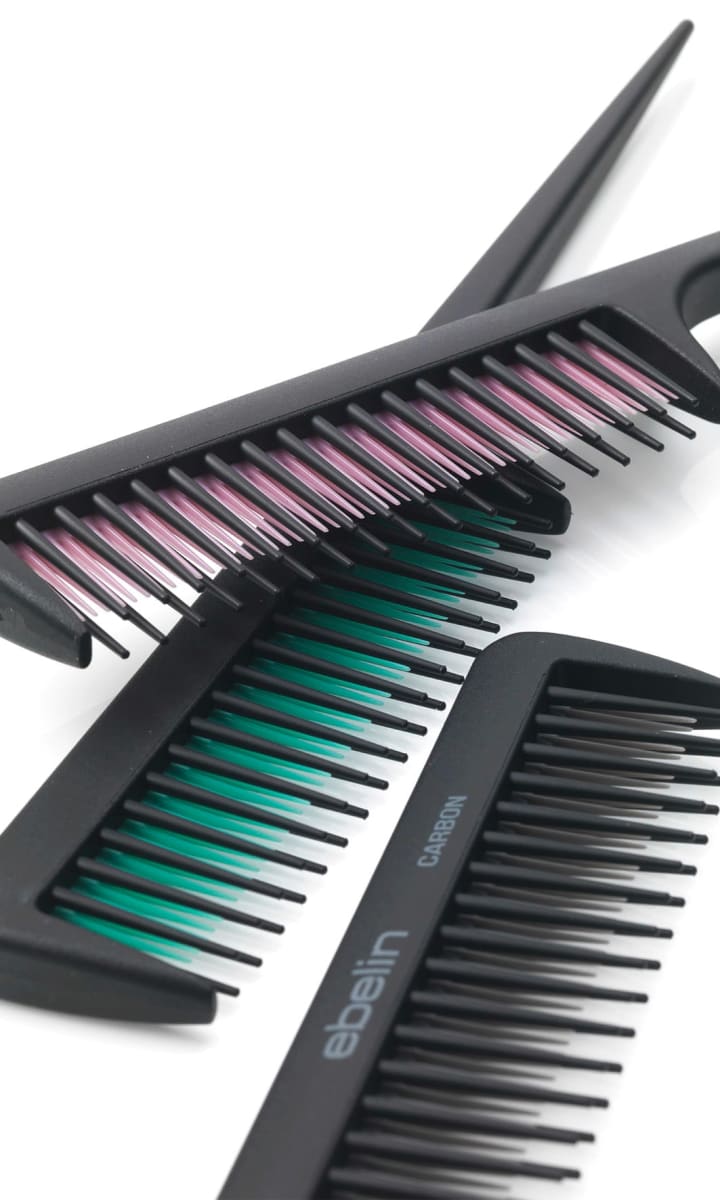 Professional Carbon Toupierkamm, 1 St