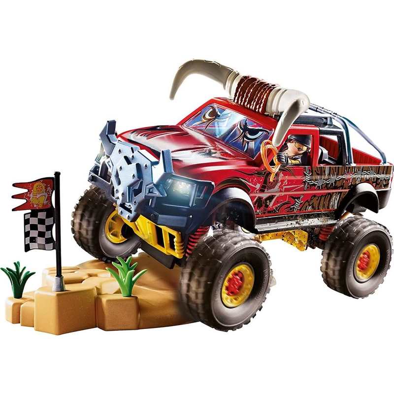 70549 4x4 de cascade Taureau Playmobil Stuntshow