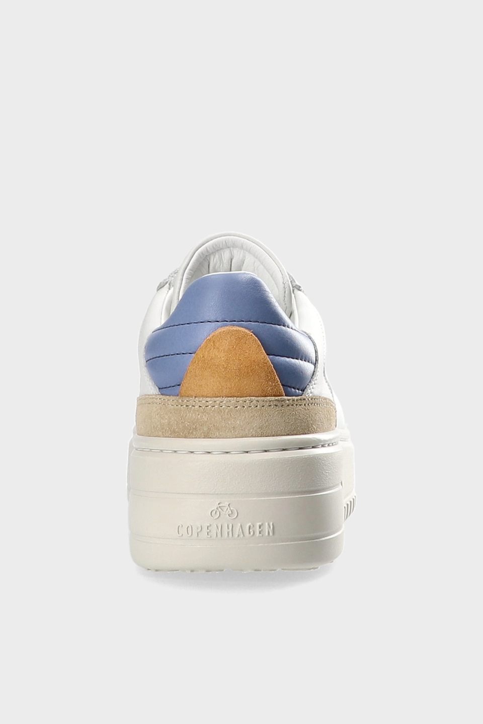 CPH76 leather mix white/light blue