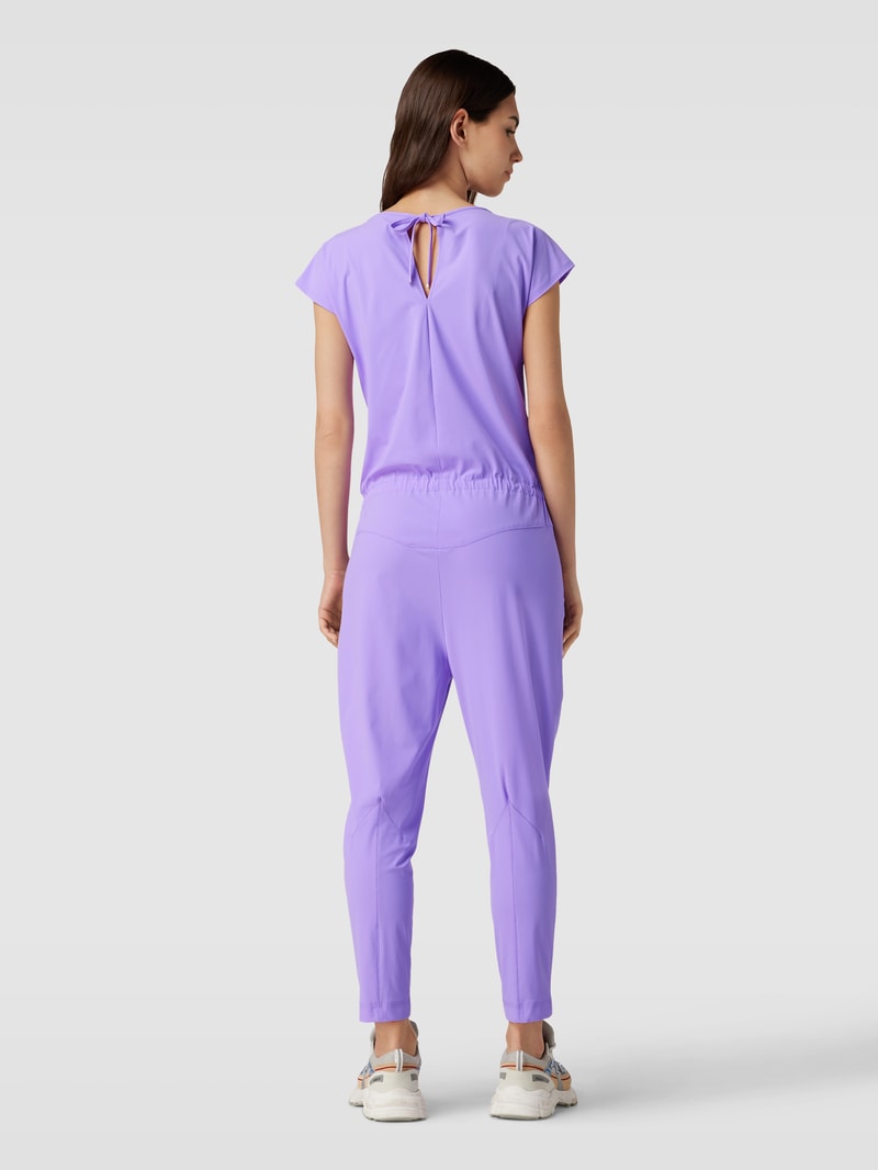 Jumpsuit mit V-Ausschnitt Modell 'GIRA' in lila