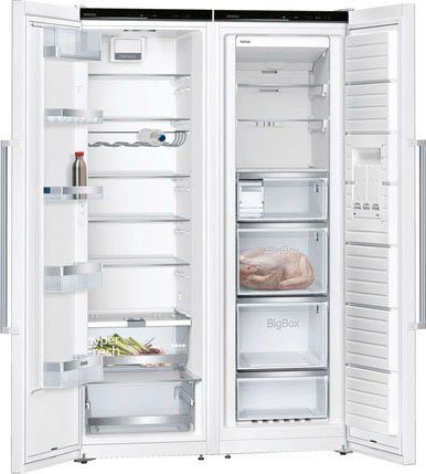SIEMENS European Side-by-Side KA95NA, 186 cm hoch, 120 cm breit