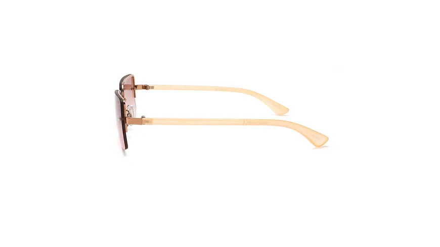 Caresse Brillenmode Sonnenbrille Kombi rosegold/milky nude