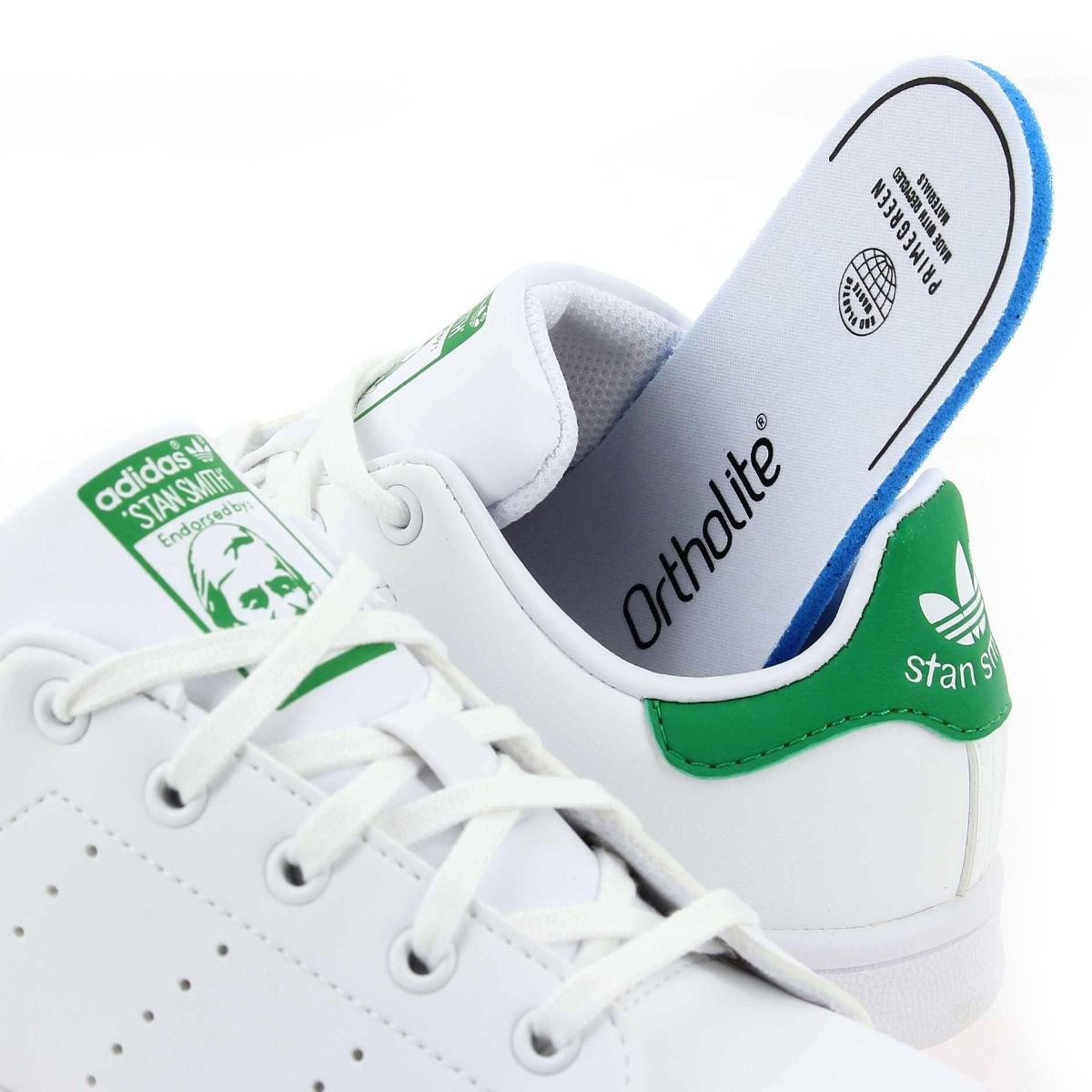 Adidas Originals  STAN SMITH FX E21 - Blanc Vert