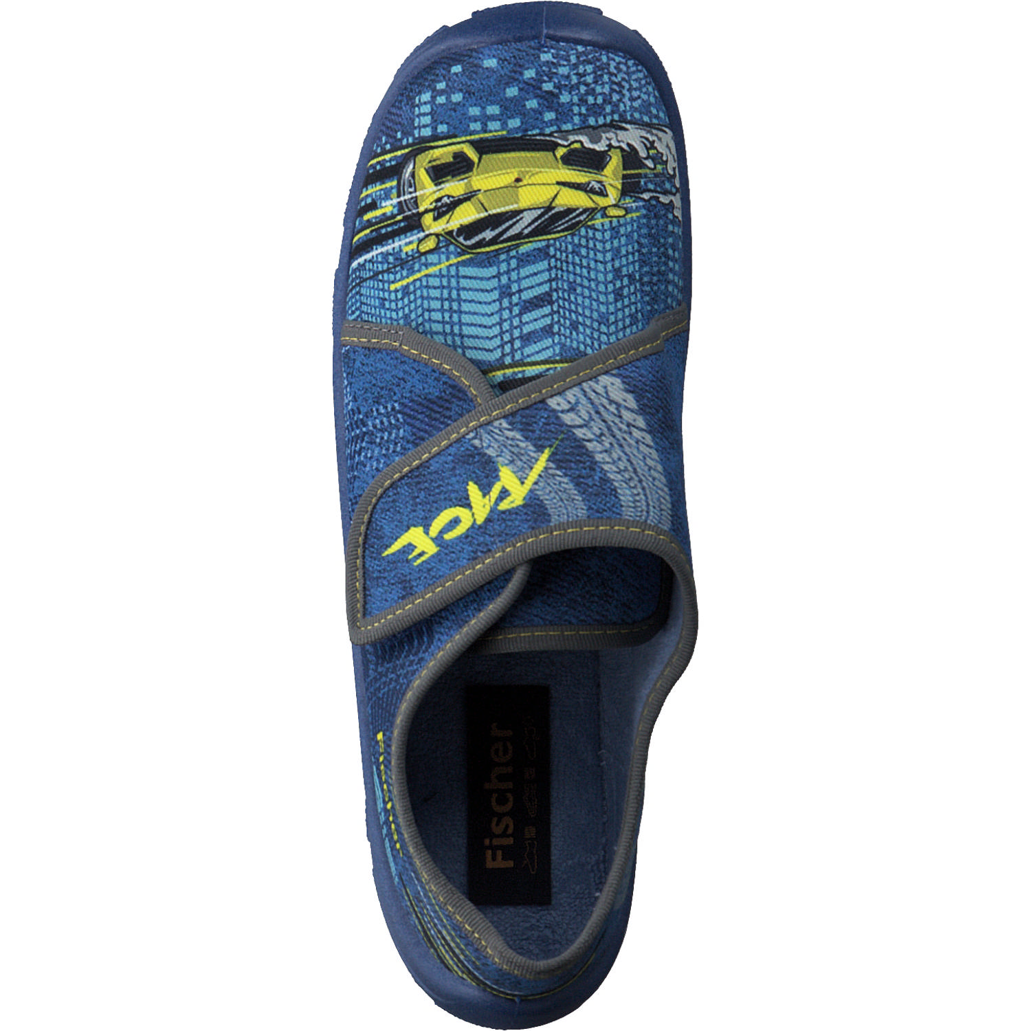 Fischer 621831, Hausschuhe, Kinder, blaugelb