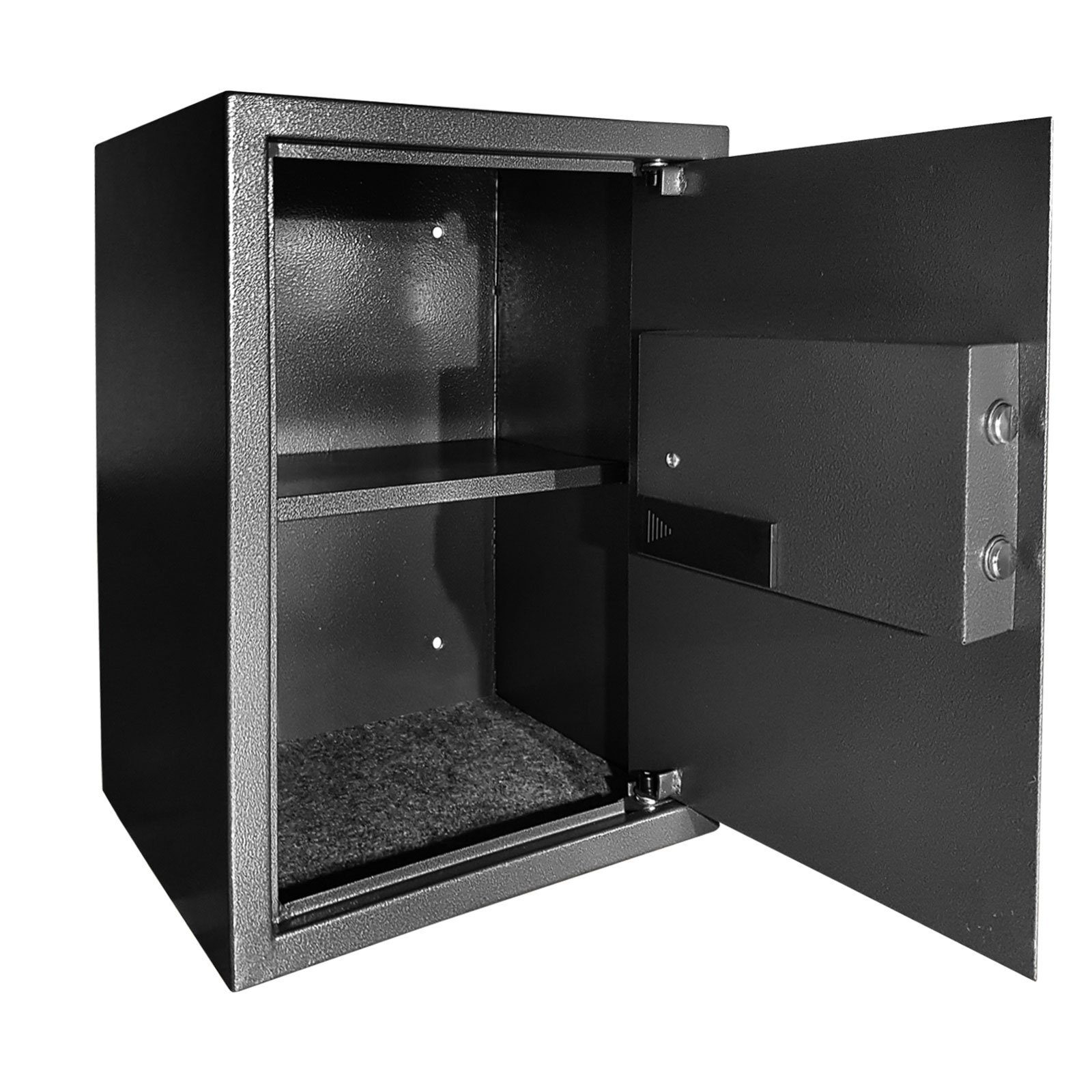 Karat Tresor Safemaxx, Elektronischer Safe, Geldschrank, Wandtresor, Wandsafe, mit elektronischem Zahlenschloss
