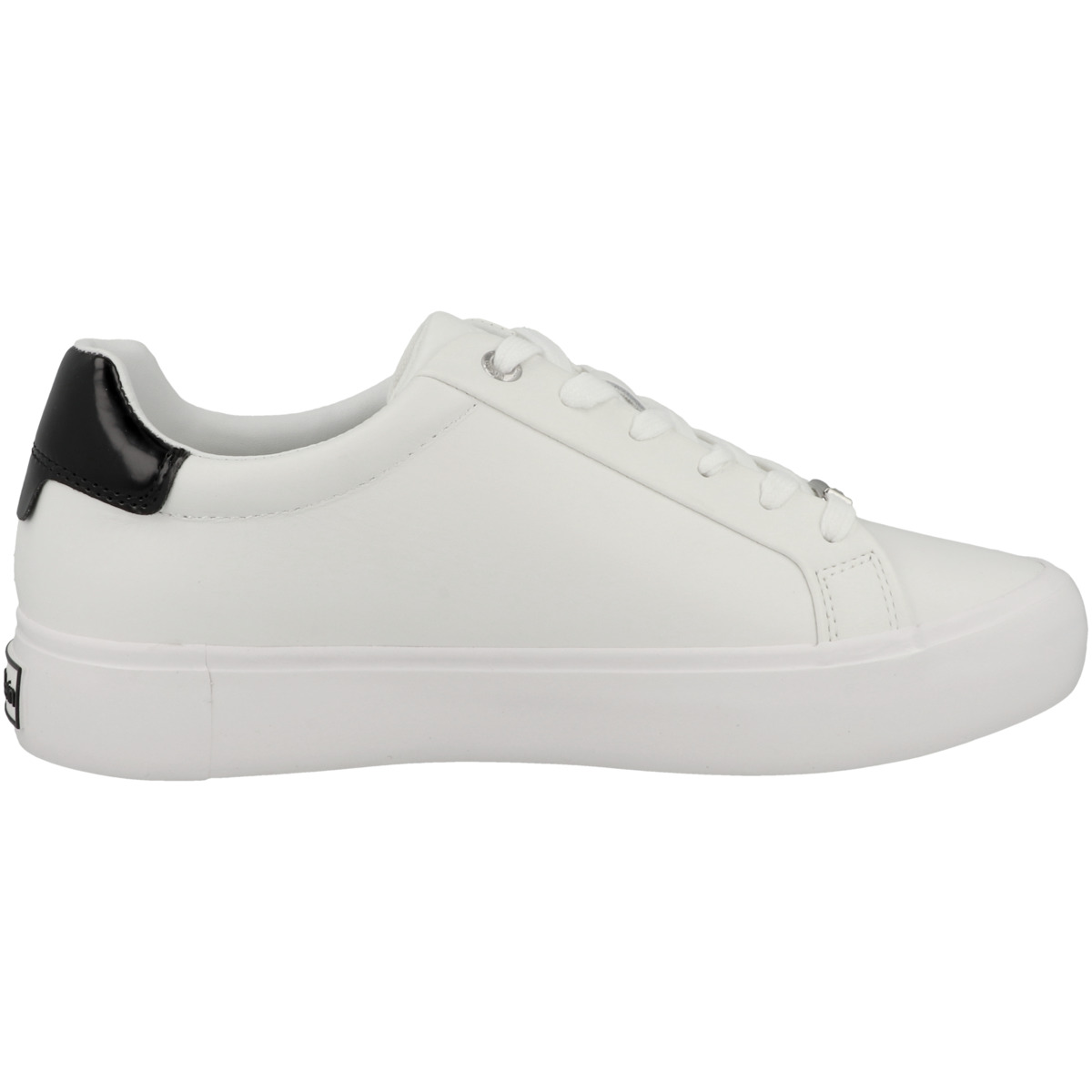Calvin Klein Vulcanized Lace Up Sneaker Low weiss