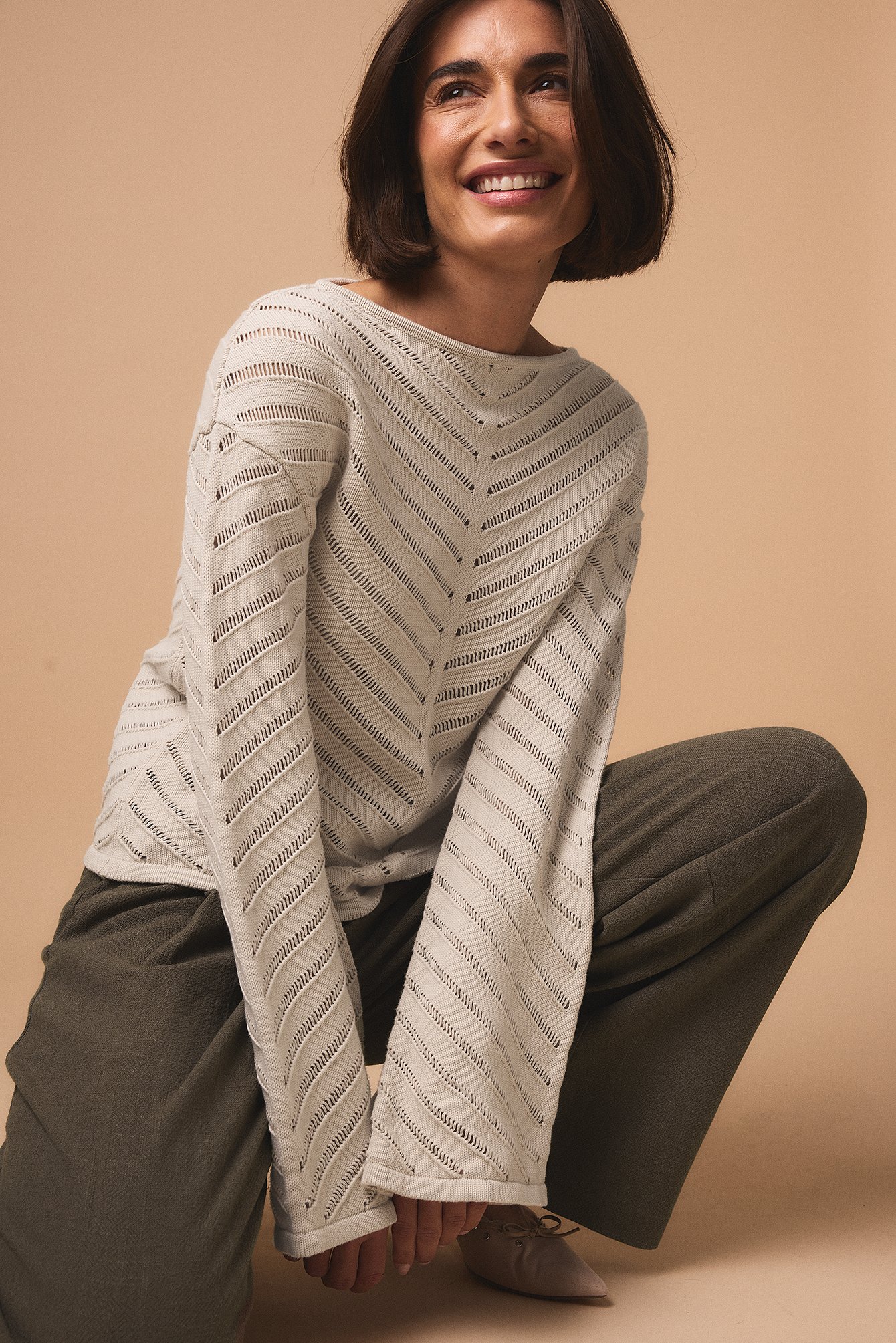 Muster Strickpullover