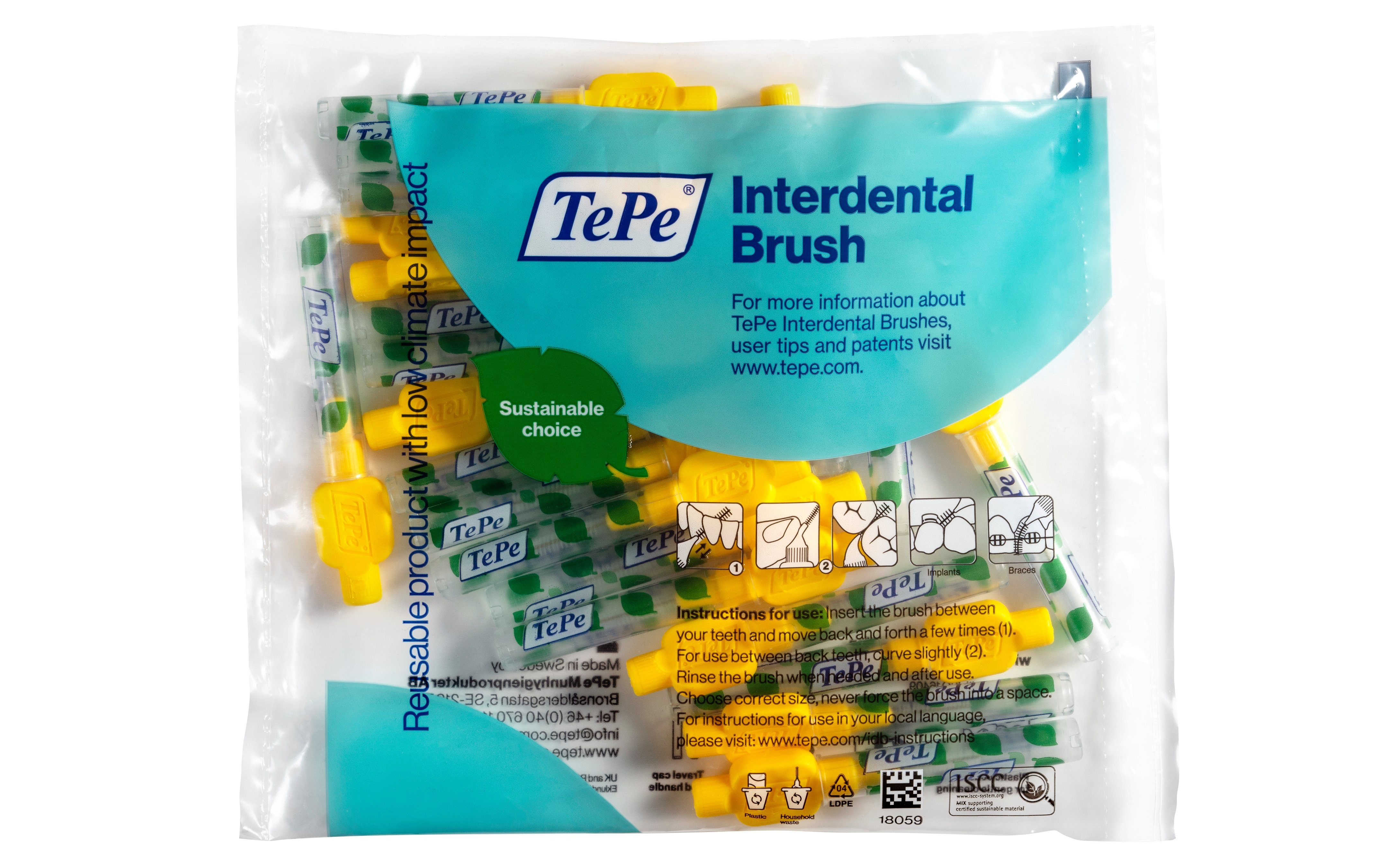 TePe Interdentalbürsten TePe Interdentalbürste, Original, 1 x 20 Stück