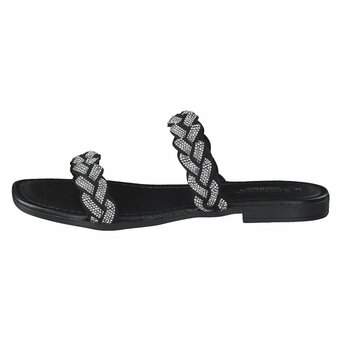 Leone Pantolette in schwarz